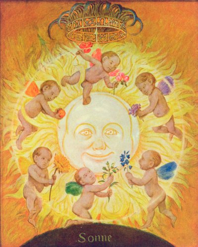 Sonne, Illustration aus 